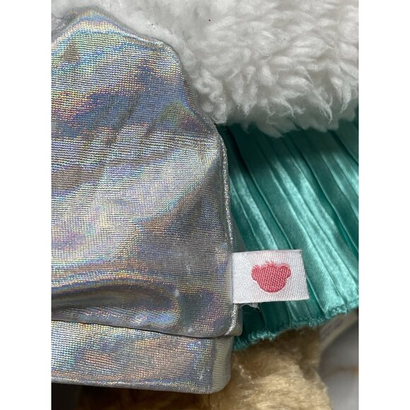 Build A Bear Pawlette Bunny Rabbit Tan Pink Plush In Outfit  Stuffed Easter Doll - Picture 12 of 14